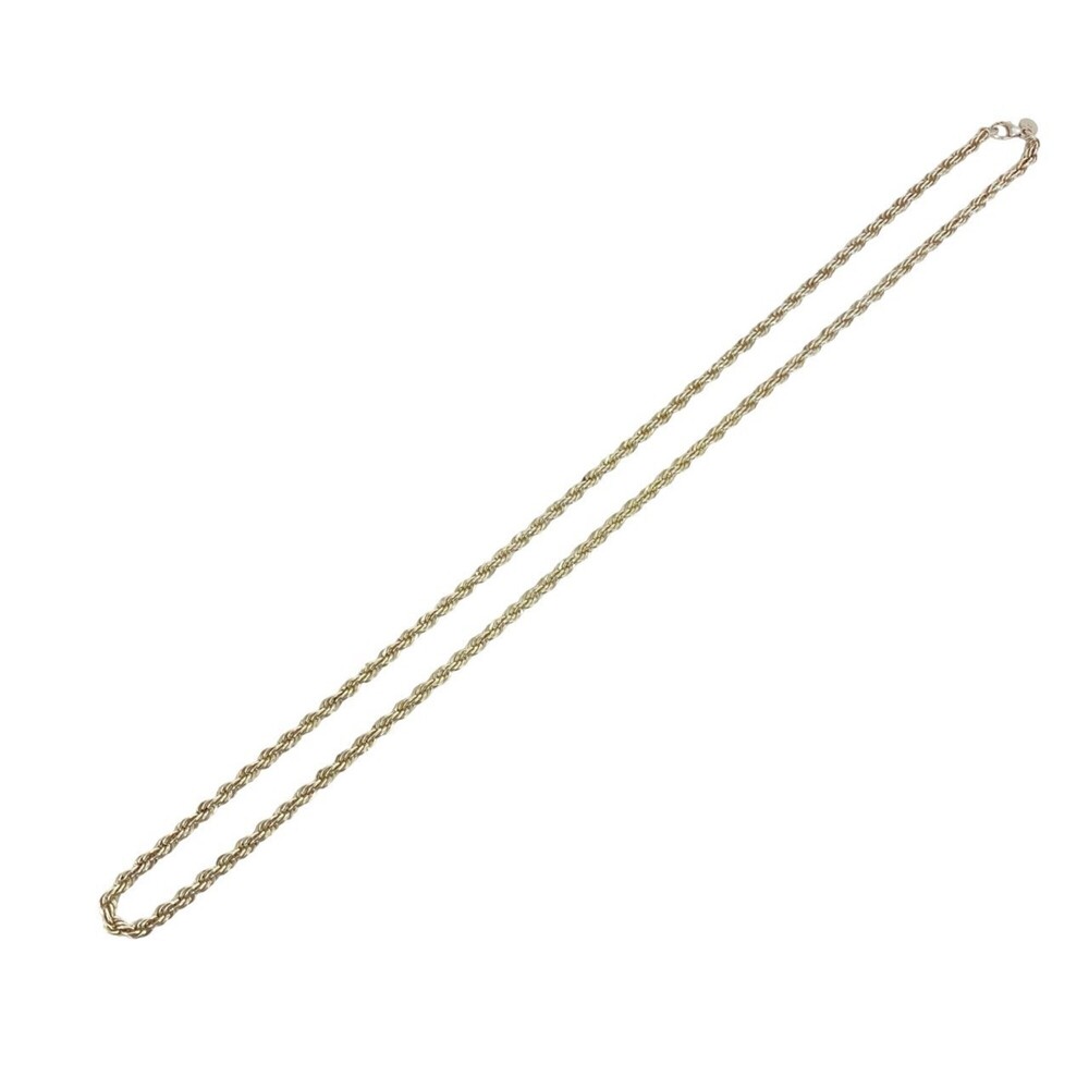 TIFFANY&Co. Tiffany Vintage Twisted Rope Chain Necklace, Sterling Silver 91825.